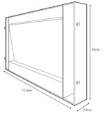 Cheminée électrique décorative couleur volcan – Image 8