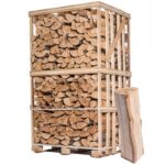Bois de chauffage – 33 cm – Mélange de bois durs – Palette de 2 m³ (2,9 stères)