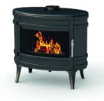 Mandor 8–18 kW Poêle à bois en fonte pouvant accueillir des bûches de 66 cm – Image 5