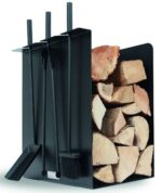 Support en bois noir d'origine 60 x 43 x 38 cm – Image 3