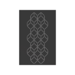 Panneau mural Arty 120 x 80 cm noir - LE MARQUIER