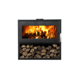 Poêle à bois noir Larry Bucher 8,5 kW - SUPRA – Image 3