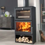 Poêle à bois gourmet + poêle 7,1 kW Bûches 50 cm – Image 4