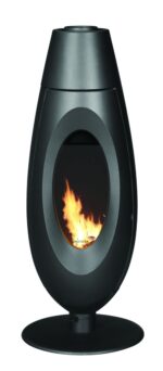 Poêle à bois vertical Ovatio 3–7,5 kW, bûches de 32 cm – Image 5