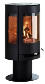 Poêle à bois sur pied 6 kW Bûches de 40 cm - ADURO – Image 4